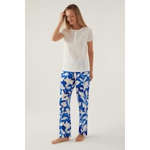 Pierre Cardin 8834 Arm Kadın Kısa Kol Pijama Takımı 001