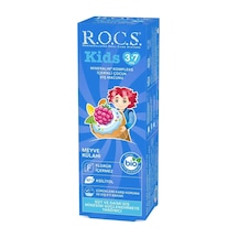 Mey İthalat .kids Diş Macunu 3-7 Yaş 35 Ml Meyve Külahı Renkli