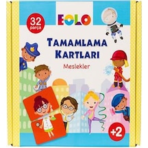 '+2 Yaş Meslekler Tamamlama Kartları (Eolo)