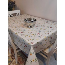 Elyaflı Pvc Masa Örtüsü Modern, Dayanıklı, Silinebilir Ve Şık Görünüm 01fnt672 Çok Renkli