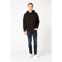 Vigoss Erkek Kapşonlu Sweatshırt 62170-00377 SIYAH