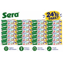 Sera Fermuarlı Çanta 20x18 Cm 12'li X 24 Kutu 288 Adet