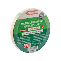 Bigpoint Maskeleme Bandı 12mm X 40m 1