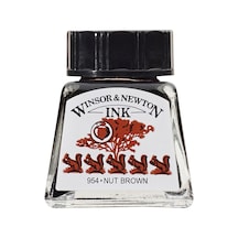 Winsor & Newton Çini Mürekkebi 14Ml - Nut Brown