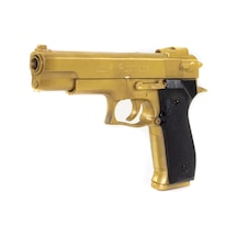 Boncuk Atan Silah Gold Colt Twın Eagle 22 Cm 300 Adet Mermi