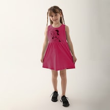 Minnie Mouse D4860-3 Çocuk  Karanfil Elbise