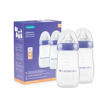 Lansinoh Biberon 2'li Natural Wawa Biberon Emziği 240 Ml