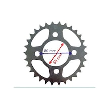 MONDİAL 250MCT ARKA DİŞLİ 520-30T İÇ 58 MM ÖM