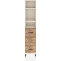 Arges Dolap 3 Raflı 3 Çekmeceli 44x30x221 Aytaşı-çam Aytası