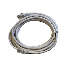 Cat6 Ethernet Kablosu 3 Metre Utp Rj45 Patch İnternet Bilgisayar Modem Bağlantı Kablosu Beyaz