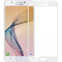 Bufalo Samsung Galaxy J7 Prime 5D Cam Ekran Koruyucu Beyaz