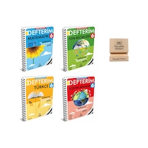 Arı 6. Sınıf Matematik Fen Bilimleri Türkçe Ve Sosyal Bilgiler Defterim 4lü Set + Telefon Standı
