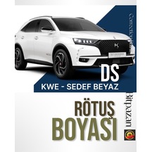 Ds 4, Ds 7, Ds 9 , Sedefli Beyaz Kwe - Çizik  Sedefli Beyaz Rötuş Boyası 25ml.