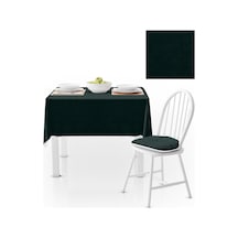 Ördek Yeşili Düz Renk Petek Dokuma Masa Örtüsü 140x140