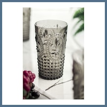 Buradabulabilirsin Akrilik Füme Tekli Uzun Bardak & Su Meşrubat Bardağı 750 Ml Büyük Boy & Cam Değildir Bbz