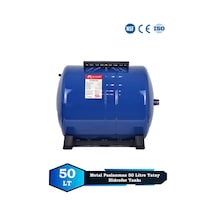 Sumarkt Trtank Profesyonel 50 Litre Yatay Ayaklı Nsf Membranlı Hidrofor Genleşme Tankı