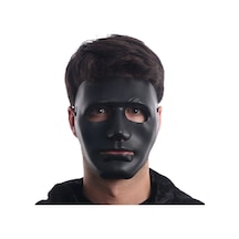 Mey İthalat Siyah Renk Hip Hop Anonim Jabbawockeez Dans Maskesi 18x19 Cm Diğer