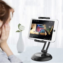 Ally Pb-45S Portatif 360 ° Masaüstü Tablet Standı Tutucu Siyah