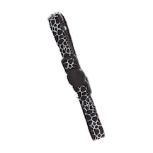 Pawise Siyah Beyaz Mermer Desen Kedi Boyun Tasması 20-30 CM x 10 MM