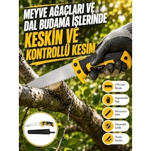 Lb Kılıflı Budama Bahçe Testeresi 270 Mm Düz Bıçaklı
