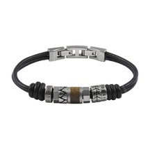 Fossil Jf84196-040 Erkek Bileklik Siyah