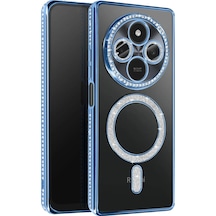 Xiaomi Redmi 14c Joke Simli Magneticsafe Kılıf - Mavi 0.2M-Çok Renkli