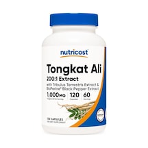 Nutricost Tongkat Ali Tribulus Mix 1000 Mg 120 Capsules
