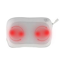 Terraıllon - Multı Masaj - Masaj Ve Isıtma Yastığı, Shiatsu Masajı, Çok Bölgeli, Rahatlatıcı Ve Stressiz, 4 Masaj Başlığı, 2 Dönüş Yönü, Rahatlatıcı Isı, Usb-c, Deri Ve Ağ, Gri