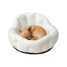 Ribac Peluş Evcil Hayvan Yatağı Wellsoft Kumaş Kedi Ve Köpek İçin Rahat Yatak