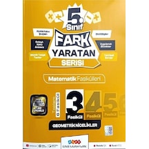 Etkili Matematik 5. Sınıf Matematik Fasikülleri-3 Geometrik Nicelikler Fark Yaratan Serisi Etkili Matematik Yayınları