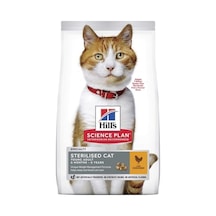 Hill's Young Kısırlaştırılmış Tavuklu Yetişkin Kedi Maması 3 KG