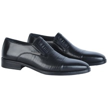 Pierre Cardin 120525 Exclusıve Siyah Deri Erkek Klasik Ayakkabı 001