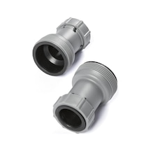 Ayrex Bestway Flowclear Yer Üstü Filtre Pompası Havuz Hortumu Adaptörü, Hortum Çapı 1,5 " 38 Mm Ölçer Ve 1,25"