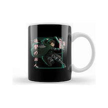 Attack On Titan Levi Ackerman Shadow Design Kupa Bardak Porselen Karışık