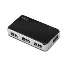 Digitus Usb 2.0 Çoklayıcı Siyah-gümüş 4 Port