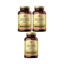 Solgar Chromium Picolinate 200mcg 90 Kapsül 3 Adet