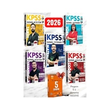 2026 Kpss Genel Yetenek Genel Kültür Tüm Dersler Çözümlü Soru Bankası Seti-pegem 2026 Kpss Deneme