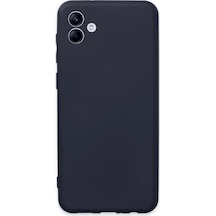 Samsung Uyumlu Galaxy A04 Kılıf First Silikon Lacivert/