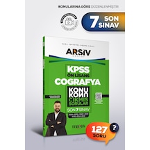 Kpss Ön Lisans Coğrafya Konu Konu Çıkmış Sorular Son 7 Sınav Tamamı Çözümlü
