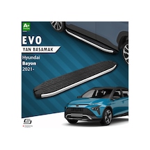 S-dizayn Hyundai Bayon Evo Krom Yan Basamak 173 Cm 2021-2024 A+ Kalite