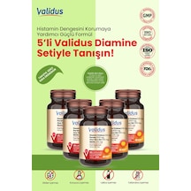Diamine Oxidase 0,9 Mg Parsley 200 Mg Aloe Vera Gel 100 Mg 5'li Özel Set 5 X 30 Capsules