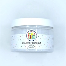 Hobiflex Epoksi Reçine Pigment Opak Toz Boya Beyaz Renk 60 Gr Tek Renk