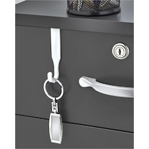 12 Li Pratik Mini Askı Dolap Içi Aksesuar Askısı Mutfak Banyo Askısı Plastik 10 X 15 Siyah Diğer