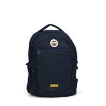 Fenerium Fenerbahçe Lisanslı Lacivert Sırt Çantası - Laptop Bölmeli Kabartma Logolu Okul Çantası