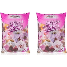 Vitaminli Orkide Toprağı. 2 Paket 6L Orkide Değişim Toprağı