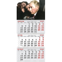 2026 Yılı Gemici Takvimi-atatürk Jumbo Boy Takvim