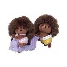 Sylvanian Families İkiz Kirpi Bebekler 000 Açık Krem