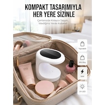 Seyehat Tipi Mini Oje Kurutucu Ultraviole Mor Işık Protez Tırnak Kurutucu