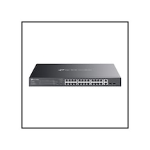 Omada Es228gmp, 28 Port Gigabit, 24 Port Poe+, 2 Port Gigabit Sfp, 384w, Yönetilebilir, Metal Kasa