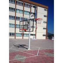 Adelinspor Basketbol Potası Üçlü Grup Kademeli Yük 10 MM Cam